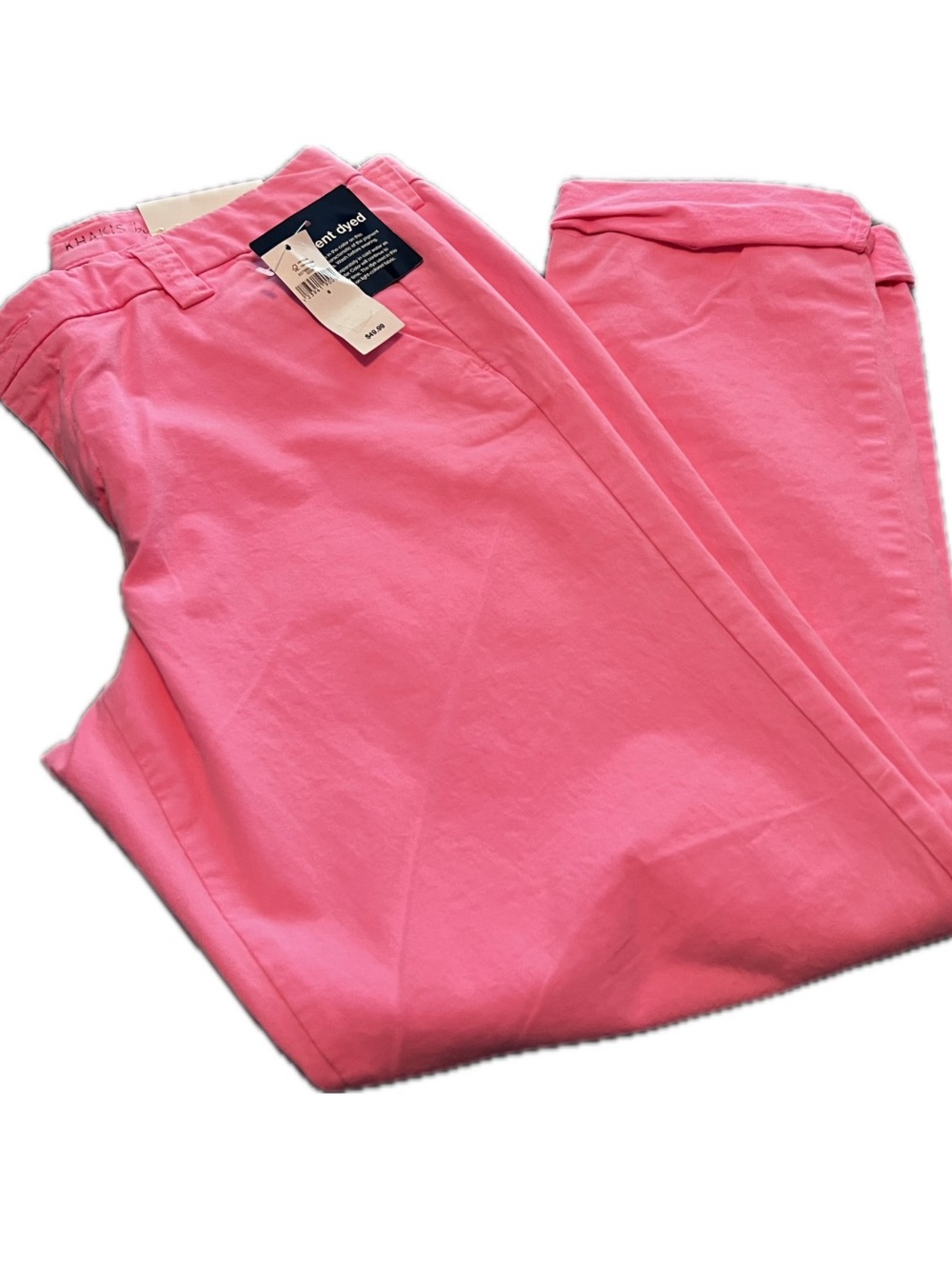 GAP Women's Pink Cropped Chinos